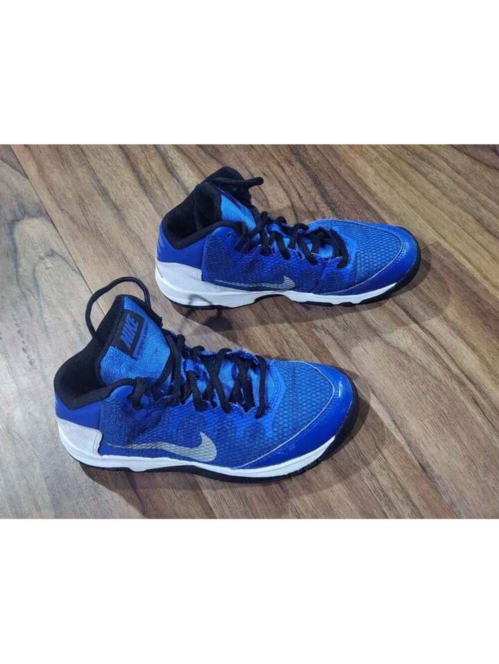 Nike Air Without A Doubt GS 'Game Royal' Boys Size 2.5Y Basketball shoes